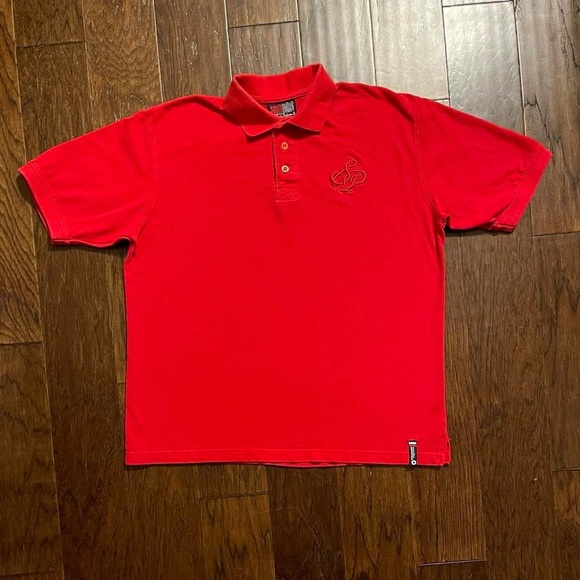 Vintage South Pole Polo Shirt Short Sleeve Embroidered Hip Hop Y2K - Picture 2 of 8